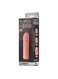 Фаллоудлинитель SUPER HERO Tempter - 16 см. - Lola Games - в Сергиевом Посаде купить с доставкой