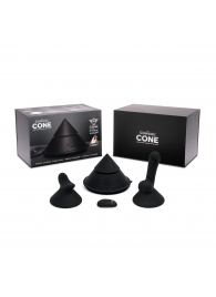 Конусный вибромассажер Cowgirl Cone с 2 насадками - CowGirl - купить с доставкой в Сергиевом Посаде