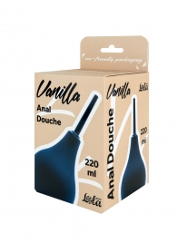 Черный анальный душ Anal Douche L - Lola Games - купить с доставкой в Сергиевом Посаде