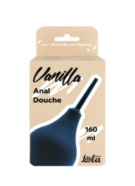 Черный анальный душ Anal Douche M - Lola Games - купить с доставкой в Сергиевом Посаде