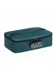 Зеленая сумочка для хранения игрушек Discreet Box - Dorcel - купить с доставкой в Сергиевом Посаде