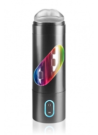 Перезаряжаемый мастурбатор-ротик Extreme Toyz Rechargeable Roto-Bator Mouth - Pipedream - в Сергиевом Посаде купить с доставкой