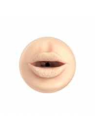 Телесный мастурбатор-ротик Feel Stroker Mouth - Kiiroo - в Сергиевом Посаде купить с доставкой