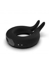 Черное эрекционное кольцо Marry Me Rechargeable Vibrating Cockring - Adrien Lastic - в Сергиевом Посаде купить с доставкой