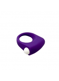 Фиолетовое эрекционное кольцо Puggle Vibrating Ring with Bullet - Adrien Lastic - в Сергиевом Посаде купить с доставкой