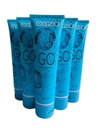 Набор из 5 пролонгирующих лубрикантов на водной основе Egzo Go (по 100 мл.) - EGZO - купить с доставкой в Сергиевом Посаде