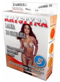 Надувная секс-кукла Krystyna - Boys of Toys - в Сергиевом Посаде купить с доставкой