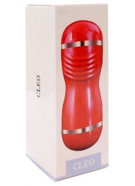 Двусторонний мастурбатор в колбе Cleo - вагина и ротик - Boys of Toys - в Сергиевом Посаде купить с доставкой