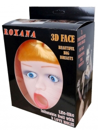 Надувная секс-кукла Roxana 3D - Boys of Toys - в Сергиевом Посаде купить с доставкой
