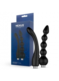 Набор из 2 насадок для анального душа Shower Douche Duo Kit - Nexus Range - купить с доставкой в Сергиевом Посаде