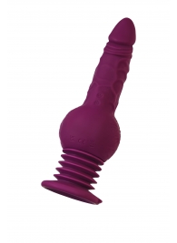 Фиолетовая мини-машина для секса Striker с пультом ДУ - 23,5 см. - ToyFa - купить с доставкой в Сергиевом Посаде