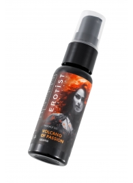 Гель с эффектом вибрации Volcano Of Passion со вкусом винограда - 25 мл. - Erotist Lubricants - купить с доставкой в Сергиевом Посаде
