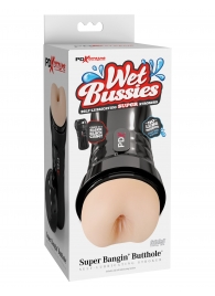 Мастурбатор-анус в колбе Super Banging Butthole - Pipedream - в Сергиевом Посаде купить с доставкой