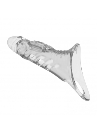 Прозрачная насадка на пенис - 22 см. - Baile - в Сергиевом Посаде купить с доставкой