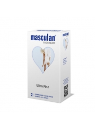 Особо тонкие презервативы Masculan Ultra Fine - 21 шт. - Masculan - купить с доставкой в Сергиевом Посаде