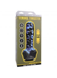Черно-синяя мини-машина на присоске Tendril Thruster - 21,6 см. - Doc Johnson - купить с доставкой в Сергиевом Посаде