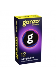 Презервативы с анестетиком для продления удовольствия Ganzo Long Love - 12 шт. - Ganzo - купить с доставкой в Сергиевом Посаде