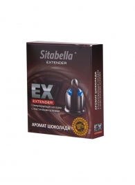 Стимулирующая насадка Sitabella Extender  Шоколад - Sitabella - купить с доставкой в Сергиевом Посаде