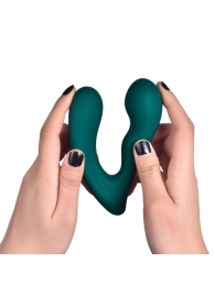Темно-бирюзовый вибромассажер простаты Solstice X - Magic Motion - в Сергиевом Посаде купить с доставкой