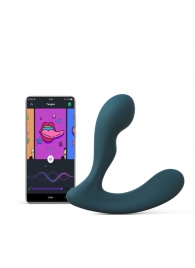 Темно-бирюзовый вибромассажер простаты Solstice X - Magic Motion - в Сергиевом Посаде купить с доставкой