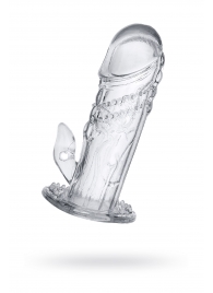 Прозрачная насадка на пенис Uco - 13 см. - A-toys - в Сергиевом Посаде купить с доставкой