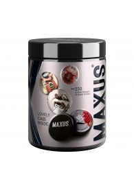 Черные утолщенные презервативы MAXUS Extra Strong с железным кейсом - 15 шт. - Maxus - купить с доставкой в Сергиевом Посаде