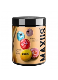 Точечные презервативы MAXUS 2000 Amazing Dots с железным кейсом - 12 шт. - Maxus - купить с доставкой в Сергиевом Посаде