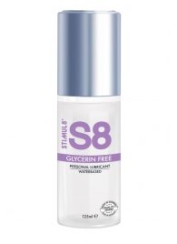 Лубрикант на водной основе S8 Glycerin Free без глицерина - 125 мл. - Stimul8 - купить с доставкой в Сергиевом Посаде