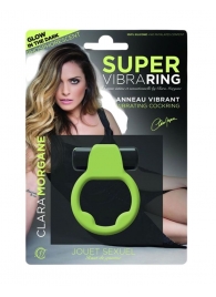 Люминесцентное эрекционное виброкольцо Super - Clara Morgane - в Сергиевом Посаде купить с доставкой