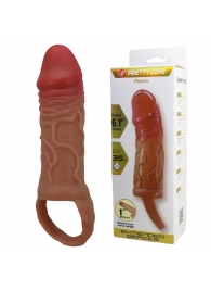 Реалистичная насадка на член Peirre - 15,5 см. - Baile - в Сергиевом Посаде купить с доставкой