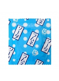 Презерватив Sagami Studded Lemonade с ароматом лимонада - 1 шт. - Sagami - купить с доставкой в Сергиевом Посаде