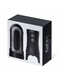 Набор Tenga Flip Zero Electronic Vibrotation: мастурбатор с вибрацией и устройство вращения - Tenga - в Сергиевом Посаде купить с доставкой