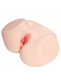 Мастурбатор-полуторс с двойным слоем материала Jenny Onahole Real Vagina - KOKOS - в Сергиевом Посаде купить с доставкой