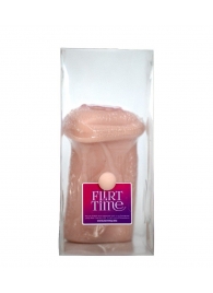 Телесный мастурбатор-вагина с фигурками на поверхности - LOVETOY (А-Полимер) - в Сергиевом Посаде купить с доставкой