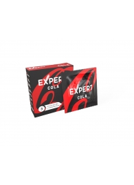 Презервативы с ароматом колы Expert Cola - 3 шт. - Expert - купить с доставкой в Сергиевом Посаде