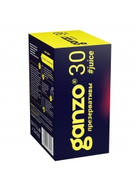 Ароматизированные презервативы Ganzo Juice - 30 шт. - Ganzo - купить с доставкой в Сергиевом Посаде