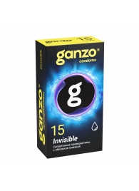 Супертонкие презервативы Ganzo Invisible - 15 шт. - Ganzo - купить с доставкой в Сергиевом Посаде