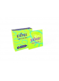Ультратонкие презервативы Expert Invisible - 3 шт. - Expert - купить с доставкой в Сергиевом Посаде