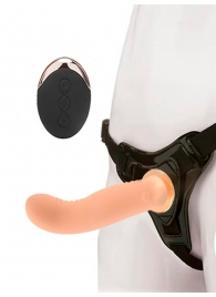 Женский вибрострапон со съемной насадкой и пультом ДУ - Erokay - купить с доставкой в Сергиевом Посаде