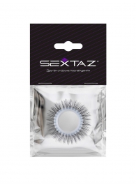 Круглое эрекционное кольцо с «ресничками» - Sextaz - в Сергиевом Посаде купить с доставкой