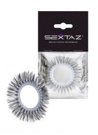 Круглое эрекционное кольцо с длинными «ресничками» - Sextaz - в Сергиевом Посаде купить с доставкой