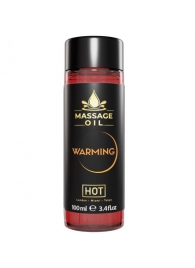 Массажное масло с согревающим эффектом Massage Oil Warming - 100 мл. - HOT - купить с доставкой в Сергиевом Посаде