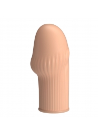 Телесная насадка на пенис Huel - 9 см. - Baile - в Сергиевом Посаде купить с доставкой