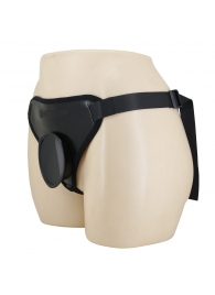 Черные трусики харнесс с платформой Caludio I - Baile - купить с доставкой в Сергиевом Посаде