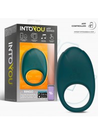 Зеленое интерактивное виброкольцо Ringo - Intoyou - в Сергиевом Посаде купить с доставкой