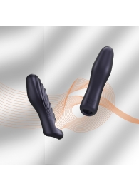 Сливовая силиконовая насадка на пенис с подхватом Manwan Ryzer - Manwan - в Сергиевом Посаде купить с доставкой