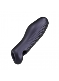 Сливовая силиконовая насадка на пенис с подхватом Manwan Ryzer - Manwan - в Сергиевом Посаде купить с доставкой