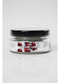 Массажная свеча «Спелая вишня» - 50 мл. - SGAN - купить с доставкой в Сергиевом Посаде