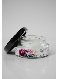 Массажная свеча «Цветущий пион» - 50 мл. - SGAN - купить с доставкой в Сергиевом Посаде