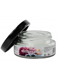 Массажная свеча «Цветущий пион» - 50 мл. - SGAN - купить с доставкой в Сергиевом Посаде